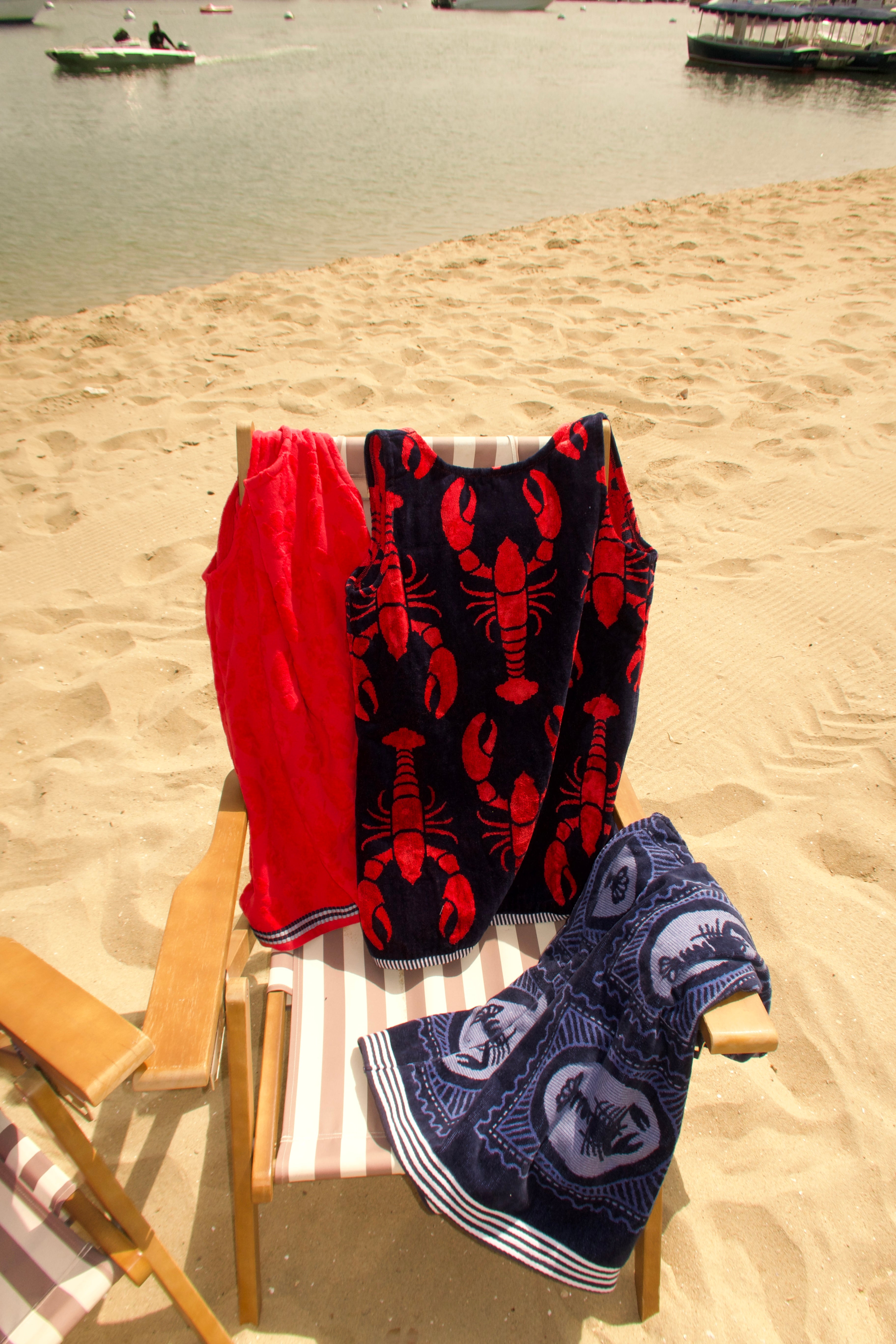 Red and Navy Lobster