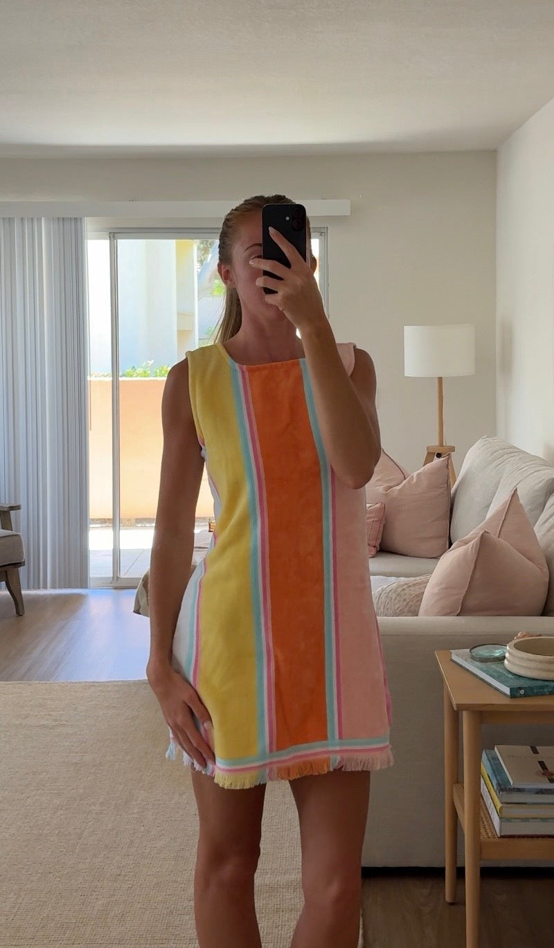 Popsicle Stripe w/ Fringe