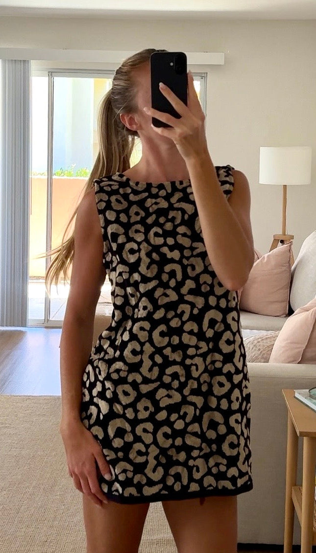 Black & Gold Cheetah