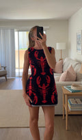 Red and Navy Lobster