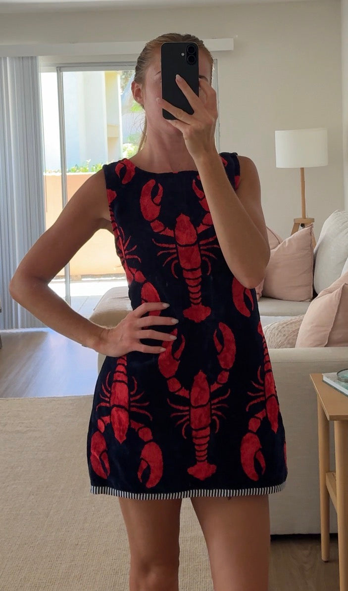 Red and Navy Lobster